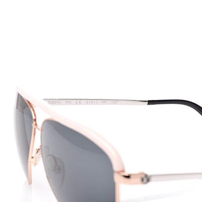 Louis Vuitton Jet Set Aviator Sunglasses Z0859U Pink 5 of 7
