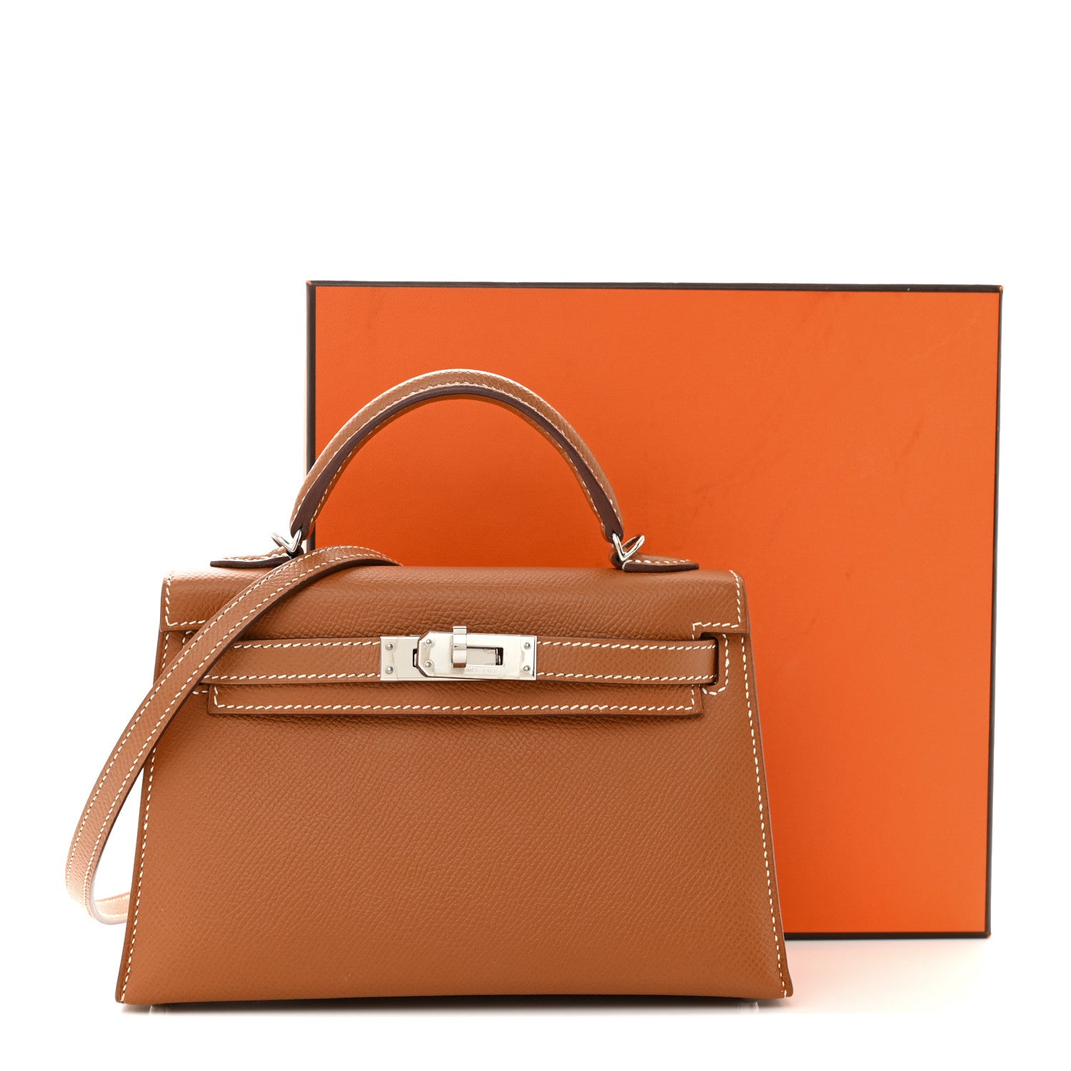 Hermes Epsom Mini Kelly Sellier 20 Gold 11 of 11