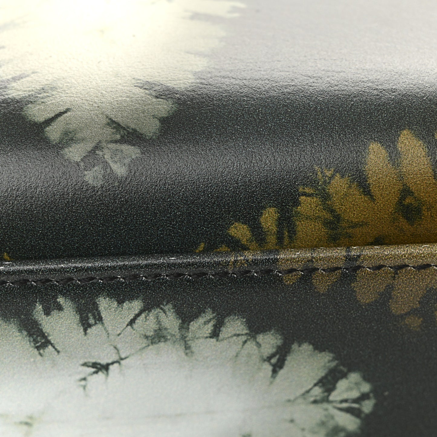 Calfskin Tie Dye Mini Lady Dior Green Multicolor