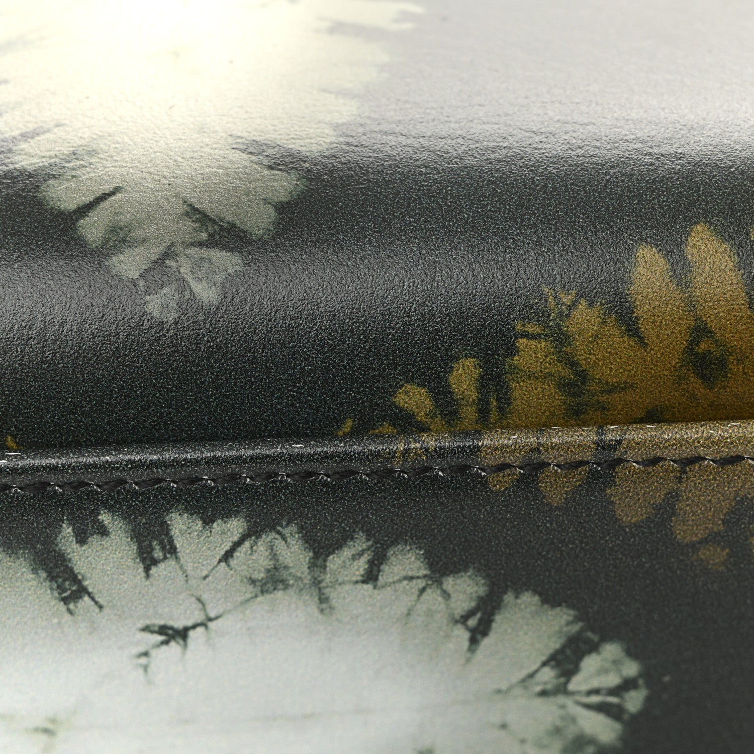Christian Dior Calfskin Tie Dye Mini Lady Dior Green Multicolor 15 of 16