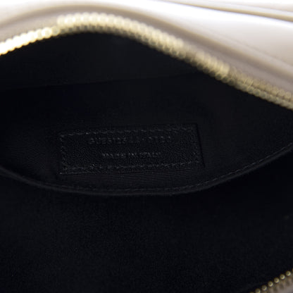 Saint Laurent Calfskin Matelasse Monogram Lou Camera Bag Dark Latte 9 of 9