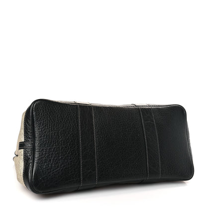 Hermes Toile Buffle Skipper Garden Party 36 MM Tote Black 4 of 8