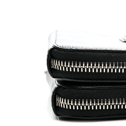 Prada Saffiano Mini Triangle Crossbody Pouch Black 11 of 16
