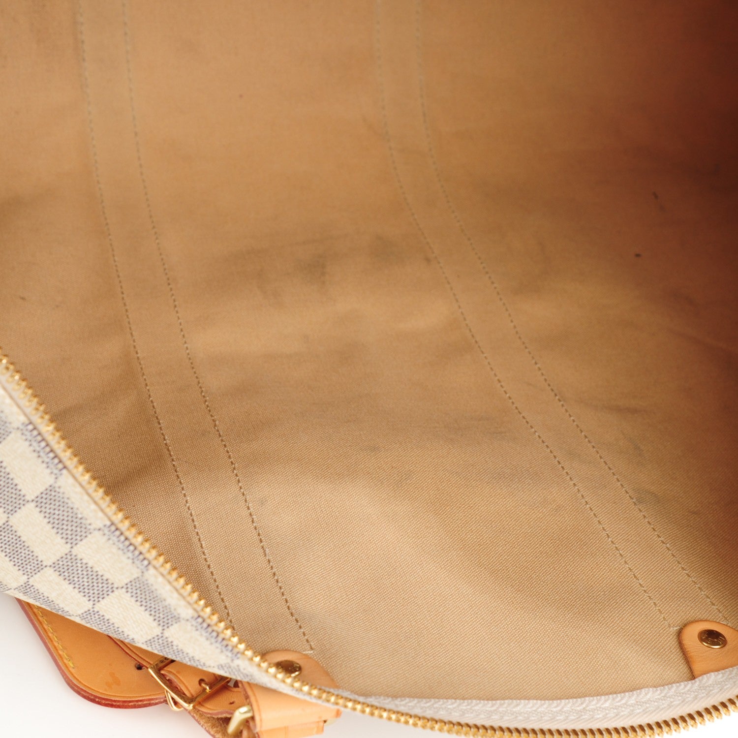 Louis Vuitton Damier Azur Keepall Bandouliere 55 10 of 10