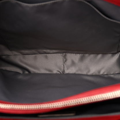 Chanel Caviar Quilted Grand Shopping Tote GST Red 5 of 10