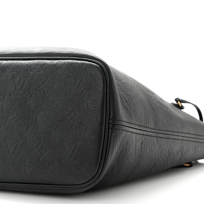 Louis Vuitton Empreinte Monogram Giant Neverfull MM Black 9 of 9