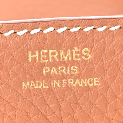 Hermes Togo Birkin 25 Gold 6 of 11