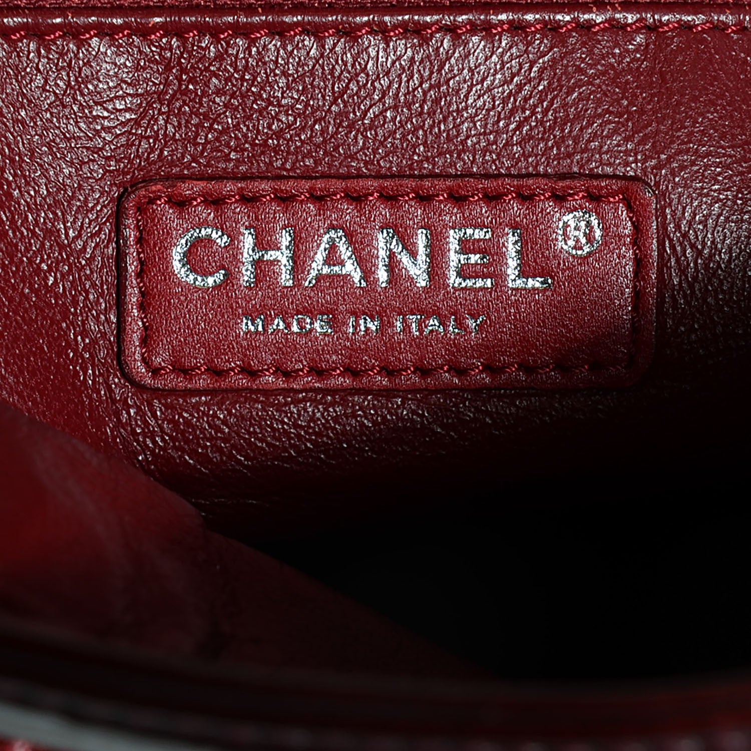 Chanel Patent Small Bonbons Shopper Tote Bordeaux 6 of 7