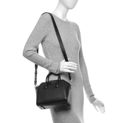 Givenchy Sugar Goatskin Mini Antigona Black 2 of 7