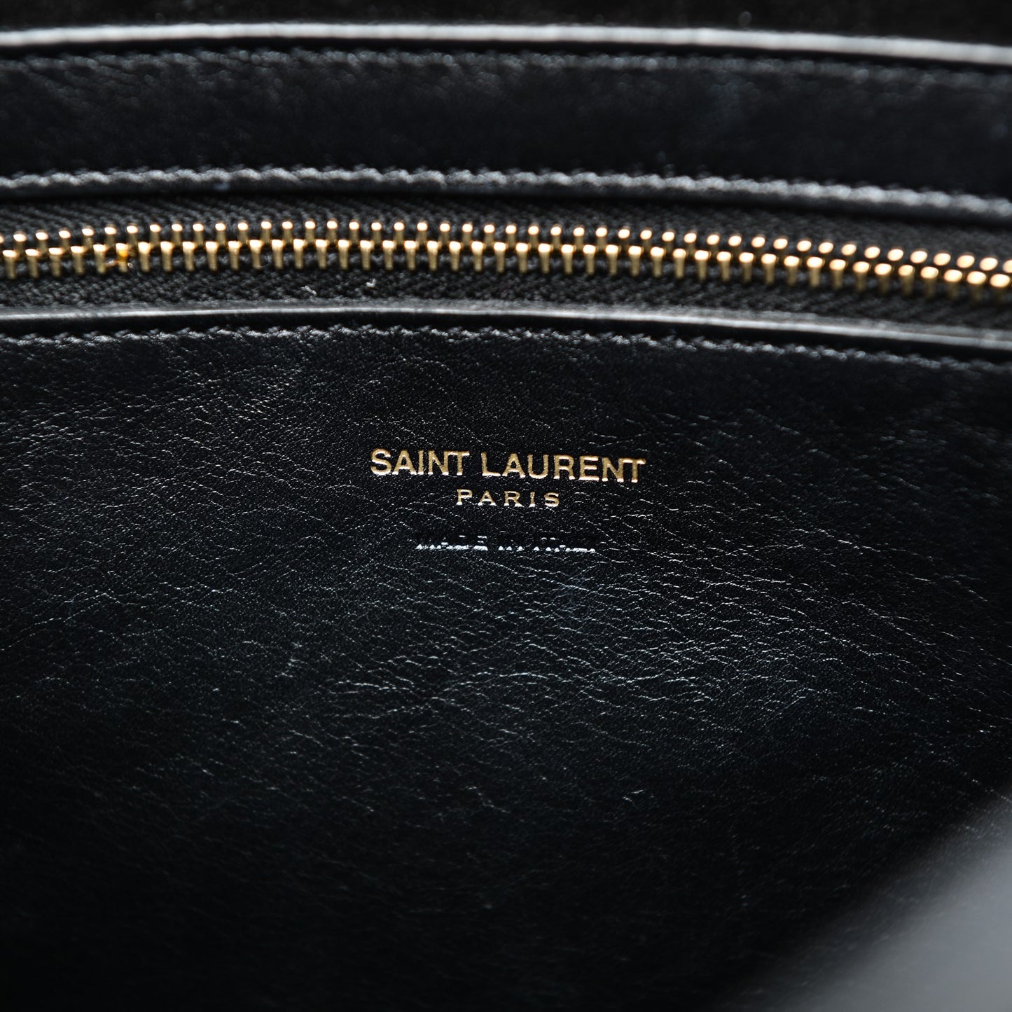 Calfskin Small Monogram Cabas Black