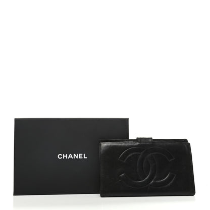 Chanel Lambskin Timeless CC French Wallet Black 8 of 8