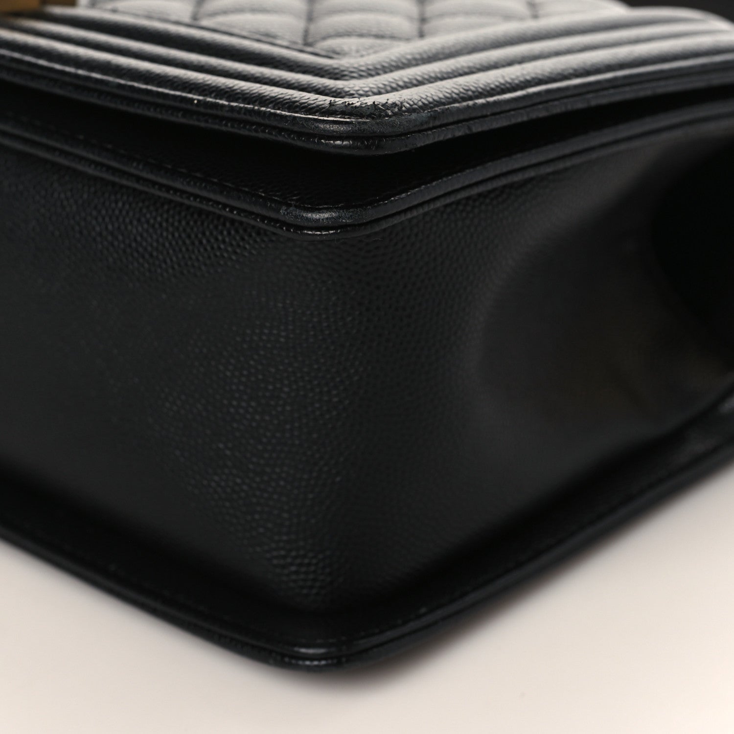 Chanel Caviar Quilted Medium Boy Flap Black 8 of 8
