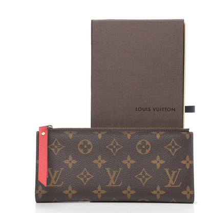Louis Vuitton Monogram Adele Wallet Coquelicot 7 of 7