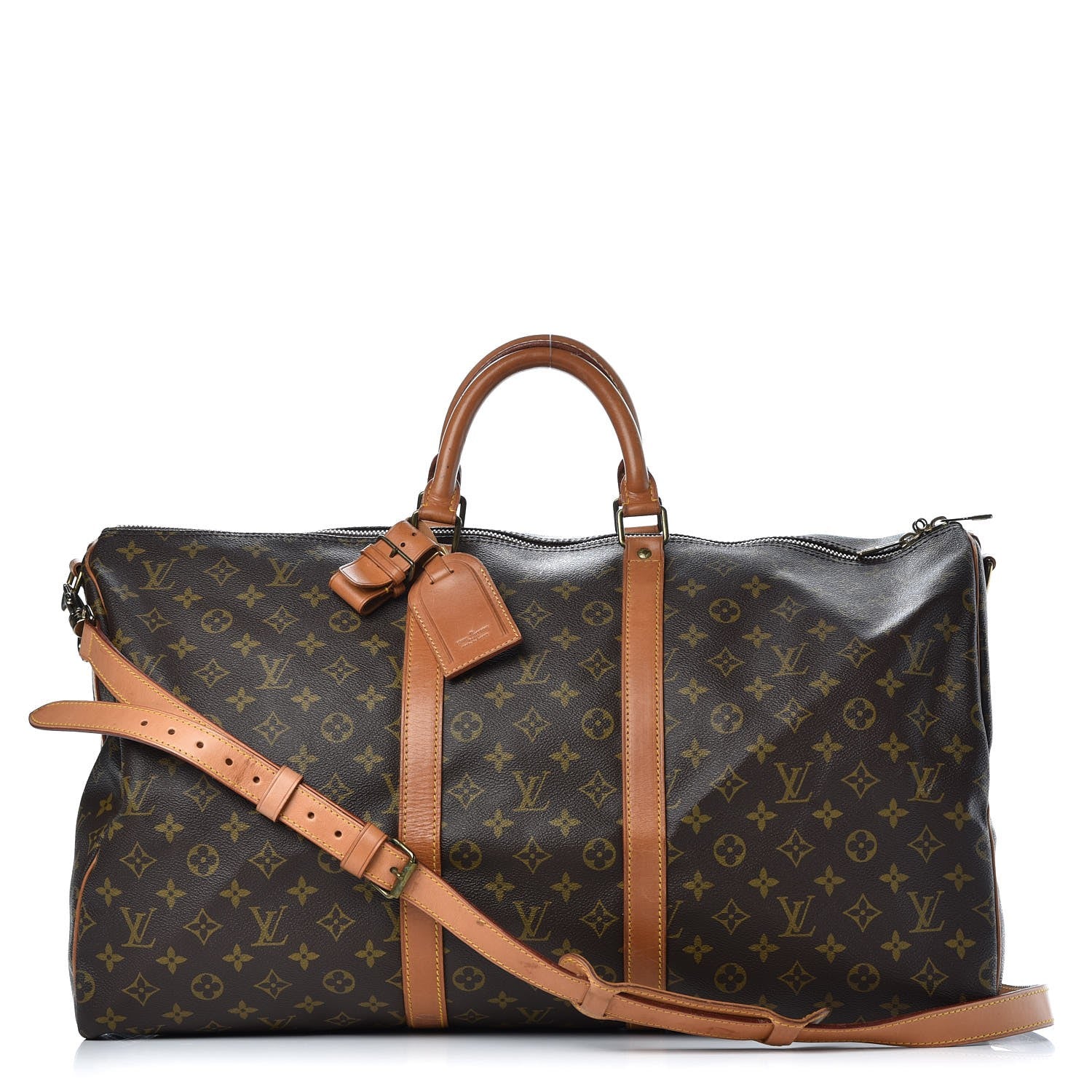 Louis Vuitton Monogram Keepall Bandouliere 55 2 of 37