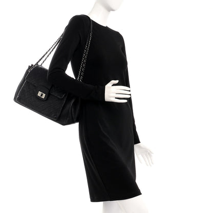 Chanel Caviar Mademoiselle Accordion Flap Black 2 of 9