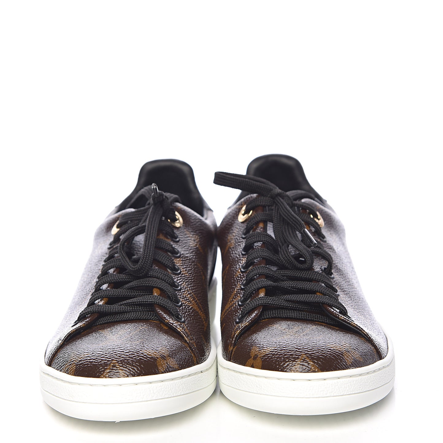 Patent Monogram Frontrow Sneakers 38