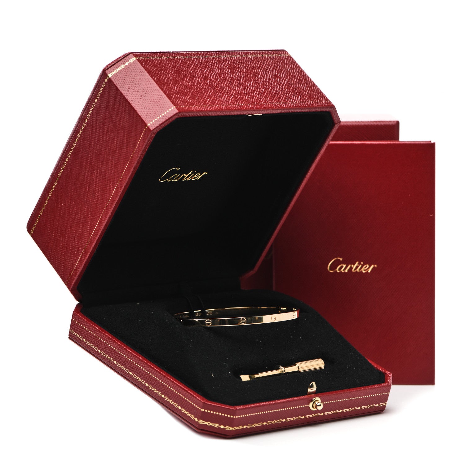 Cartier 18K Yellow Gold Small LOVE Bracelet 19 5 of 5