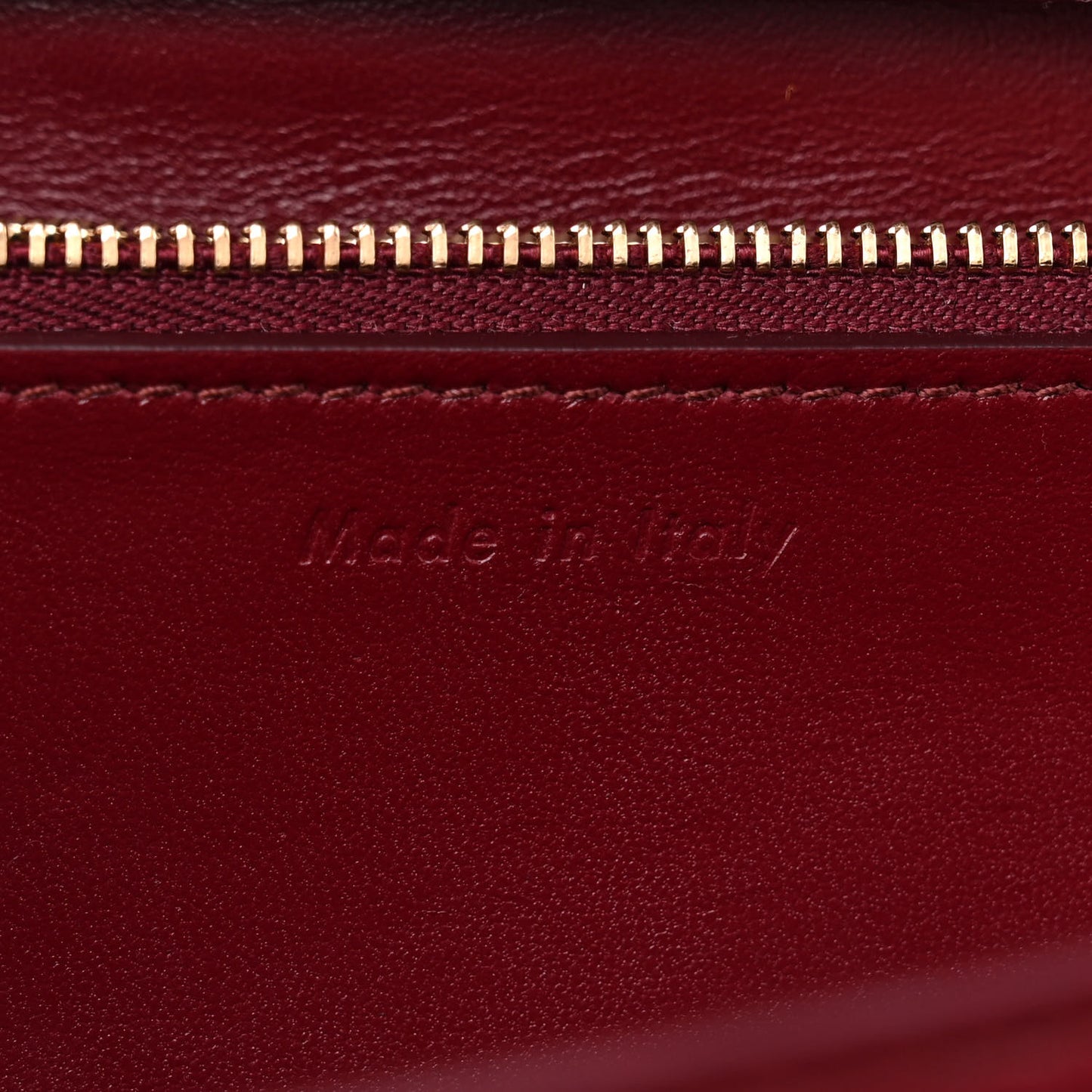 Box Calfskin Medium Classic Box Flap Bag Burgundy
