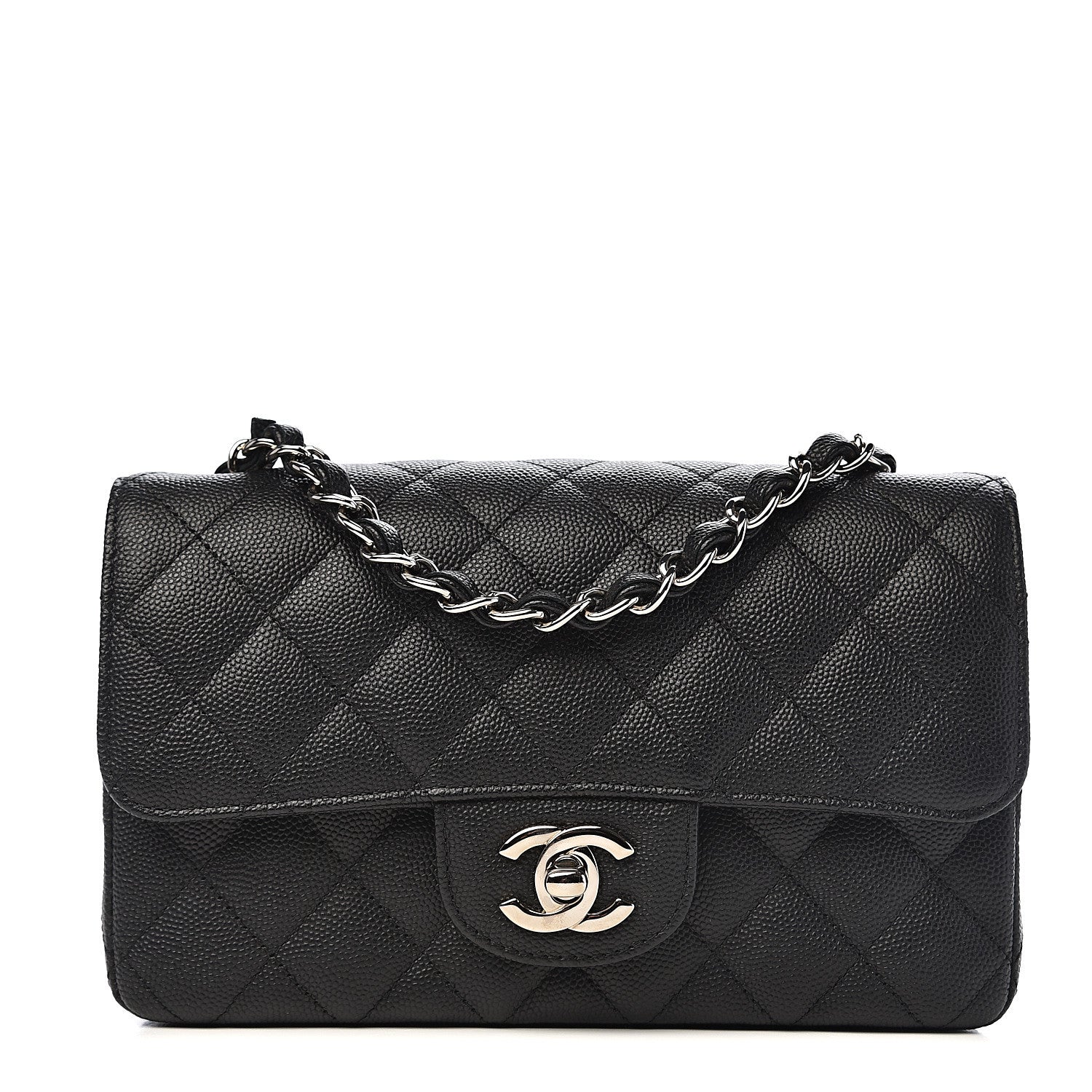 Chanel Caviar Quilted Mini Rectangular Flap Black 1 of 10