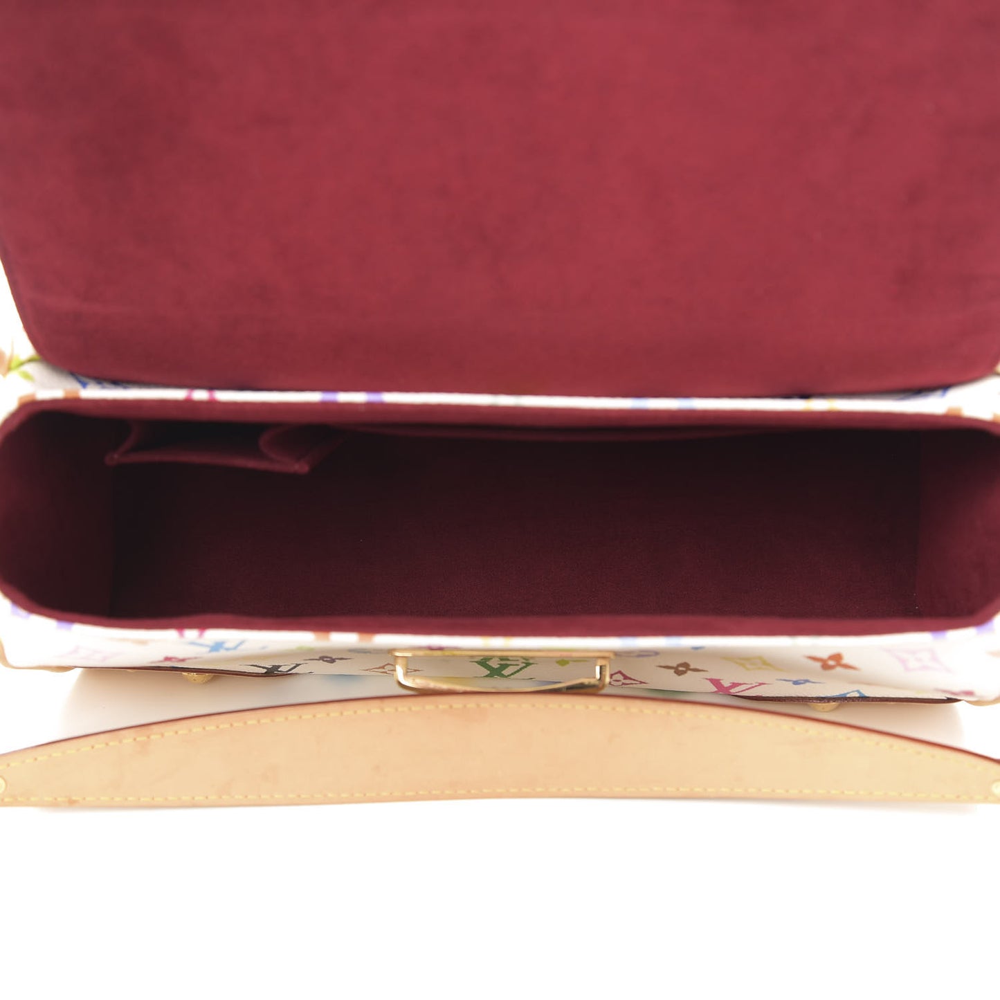 Monogram Multicolor Beverly MM White