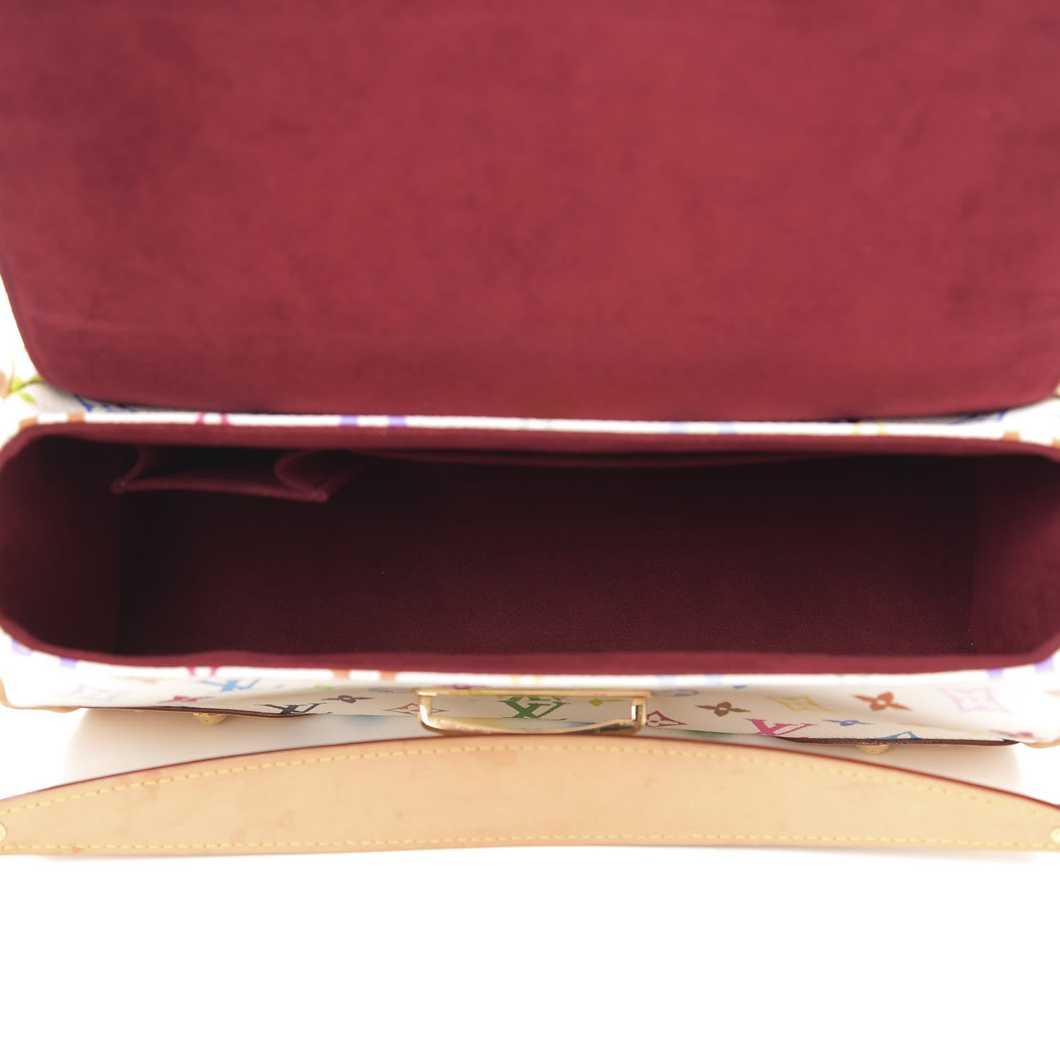 Louis Vuitton Monogram Multicolor Beverly MM White 5 of 12