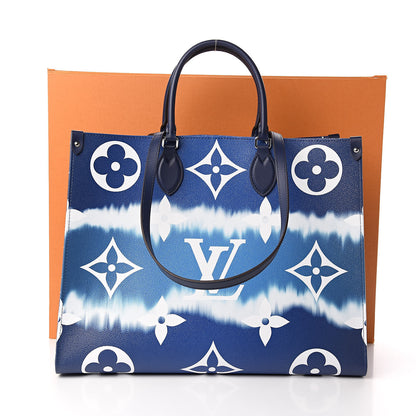 Louis Vuitton Monogram Escale Onthego GM Blue 11 of 11