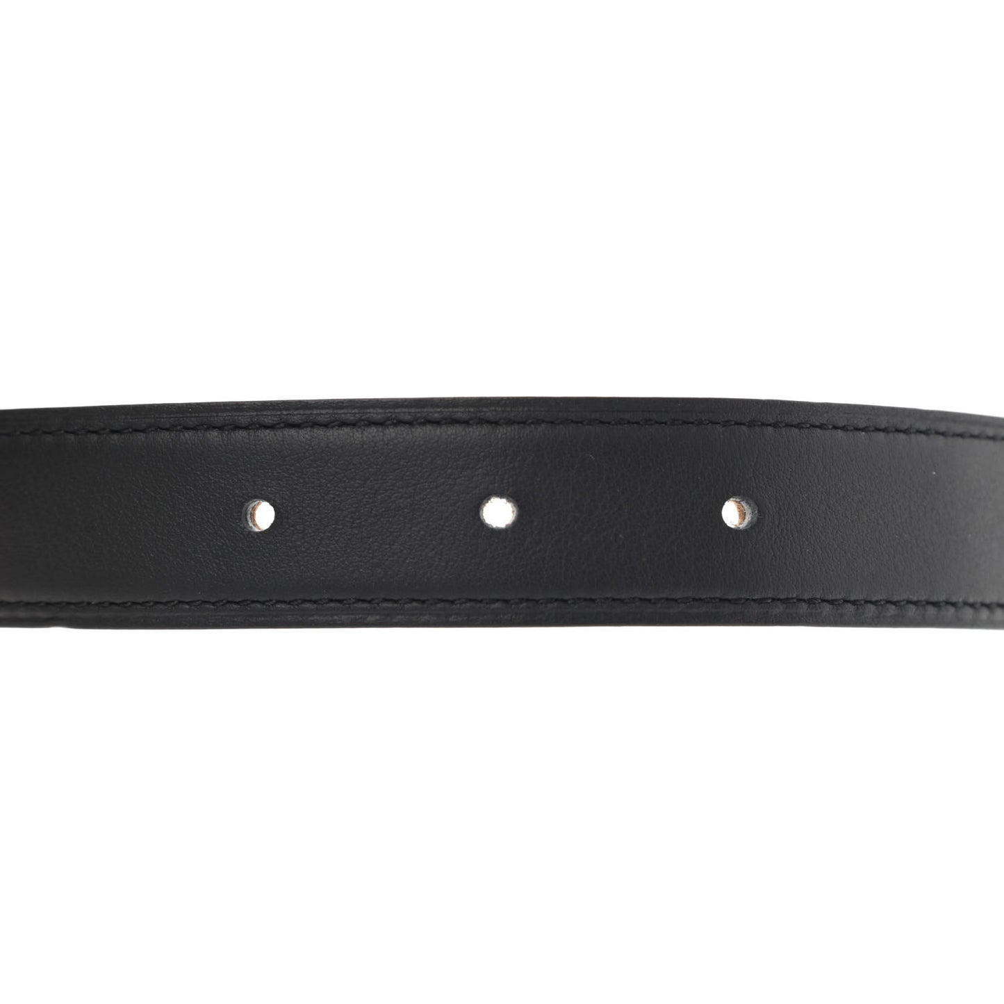 Swift Epsom 24mm Belt Strap 75 Black Gold