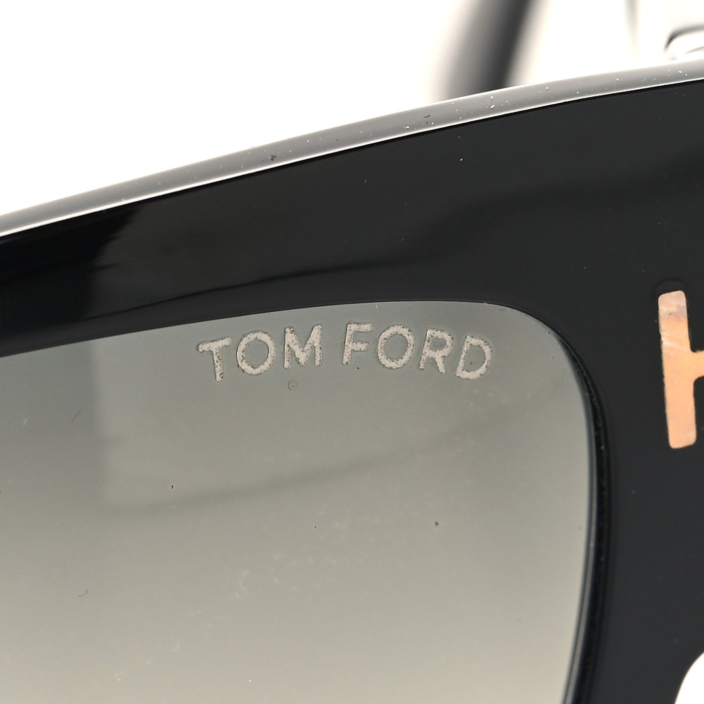 Acetate Anoushka Cat Eye Sunglasses TF371 Black