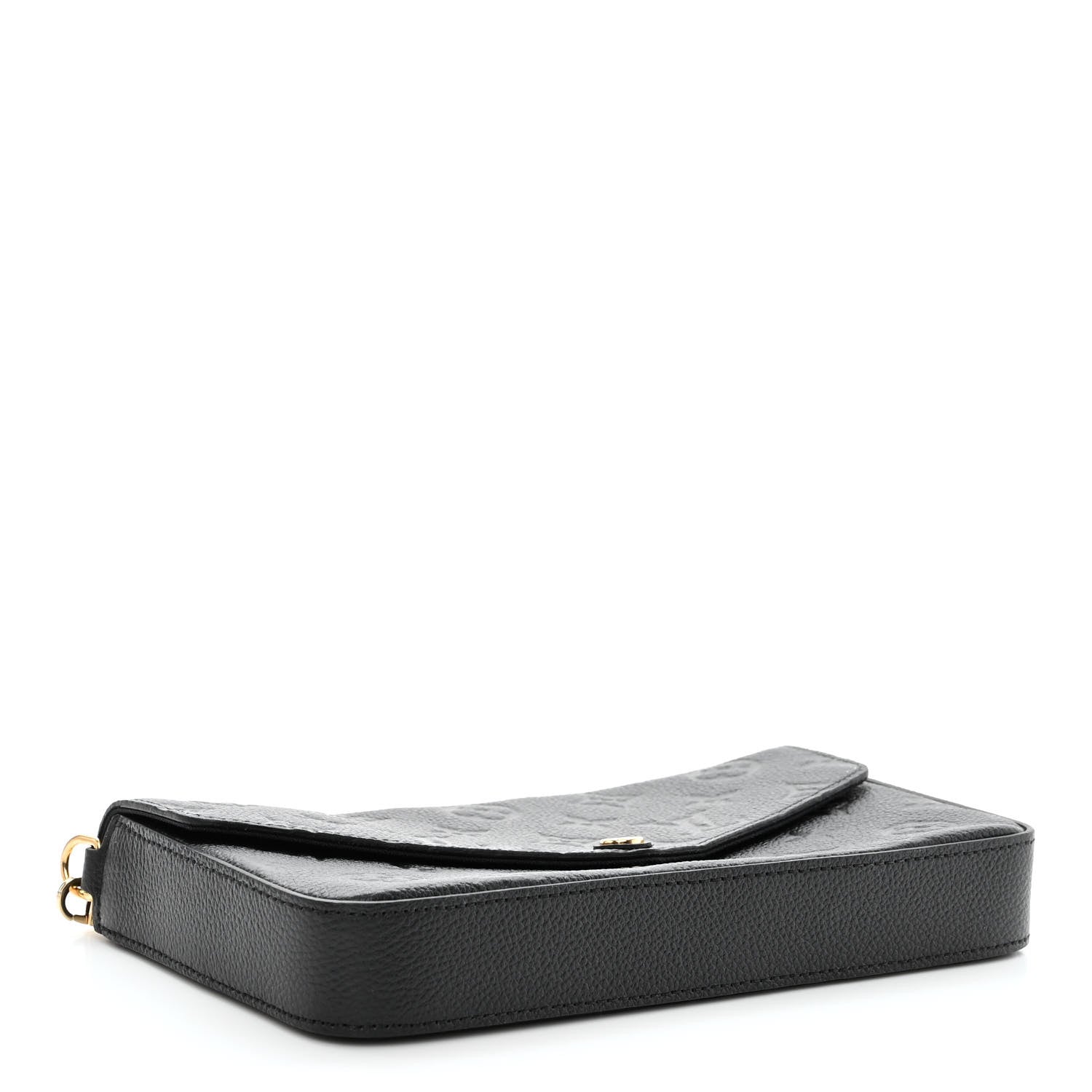 Louis Vuitton Empreinte Pochette Felicie Chain Wallet Black 5 of 10