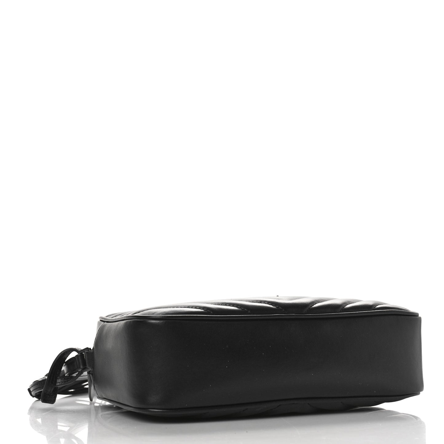 Calfskin Matelasse Monogram Monochrome Lou Camera Bag Black