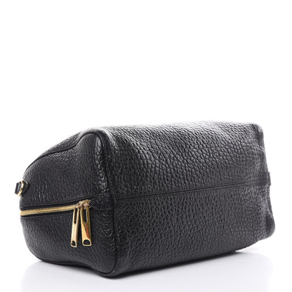 Burberry Heritage Grain Medium Alchester Bowling Bag Black 4 of 14