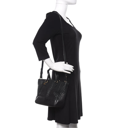 Gucci Microguccissima Small Bree Tote Black 2 of 12