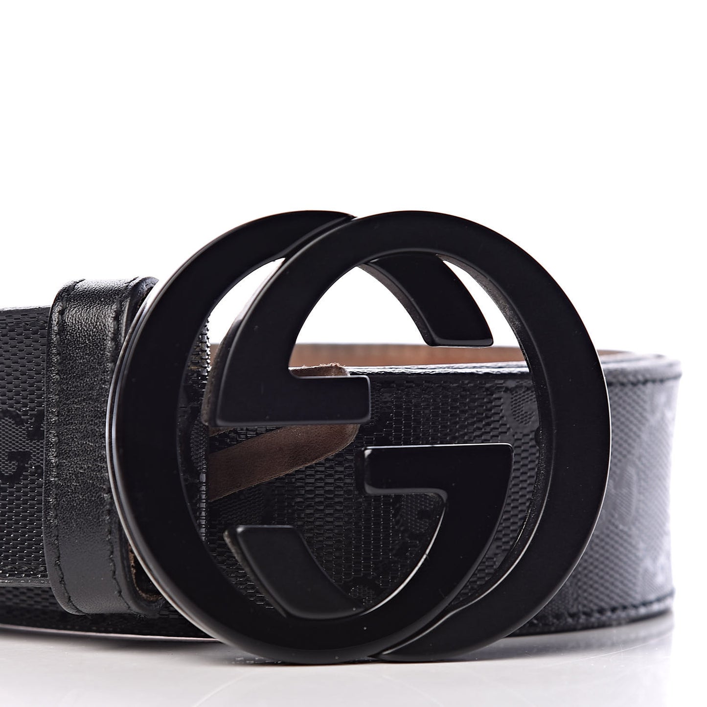 Imprime Monogram Interlocking G Belt 90 36 Black