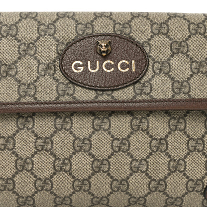 Gucci GG Supreme Monogram Neo Vintage Web Belt Bag Brown 8 of 10