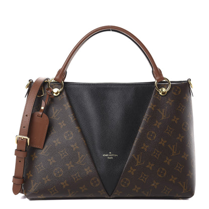 Louis Vuitton Monogram V Tote MM Black 1 of 16