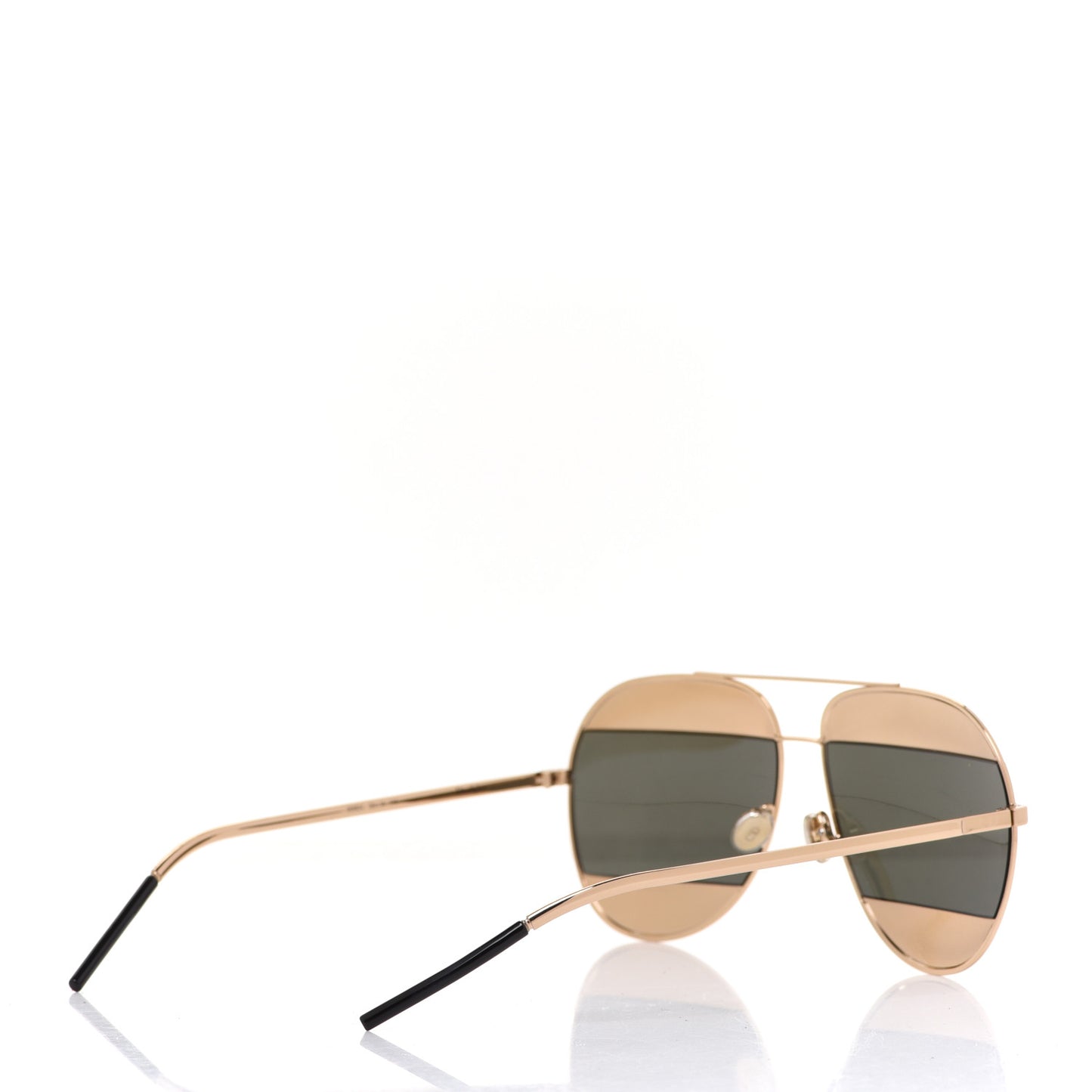 Split 1 Aviator Sunglasses Gold