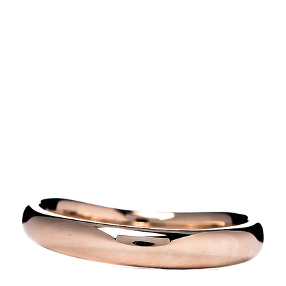 Tiffany 18K Rose Gold Diamond Elsa Peretti Open Heart Band Ring 50 5.25 3 of 4