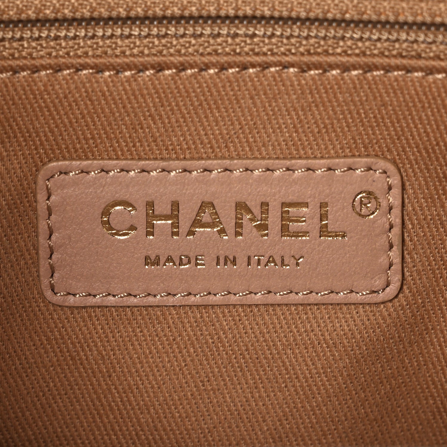 Chanel Mixed Fibers Calfskin Striped Small Deauville Tote Beige 6 of 10