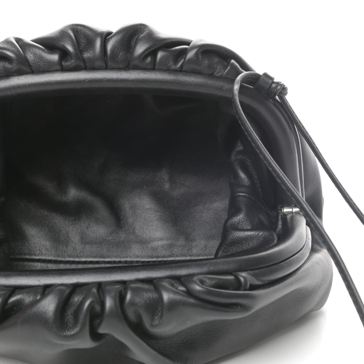 Butter Calfskin The Mini Pouch Black