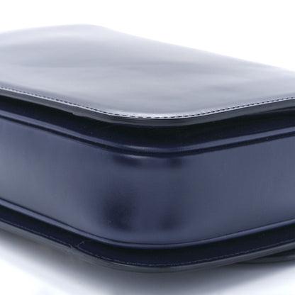 Celine Shiny Calfskin Medium Triomphe Navy Blue 12 of 12