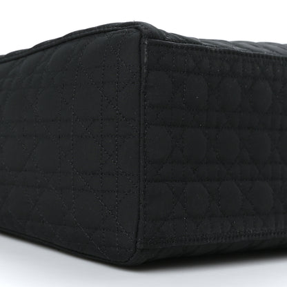 Christian Dior Nylon Cannage Large Lady Dior Black 9 of 11