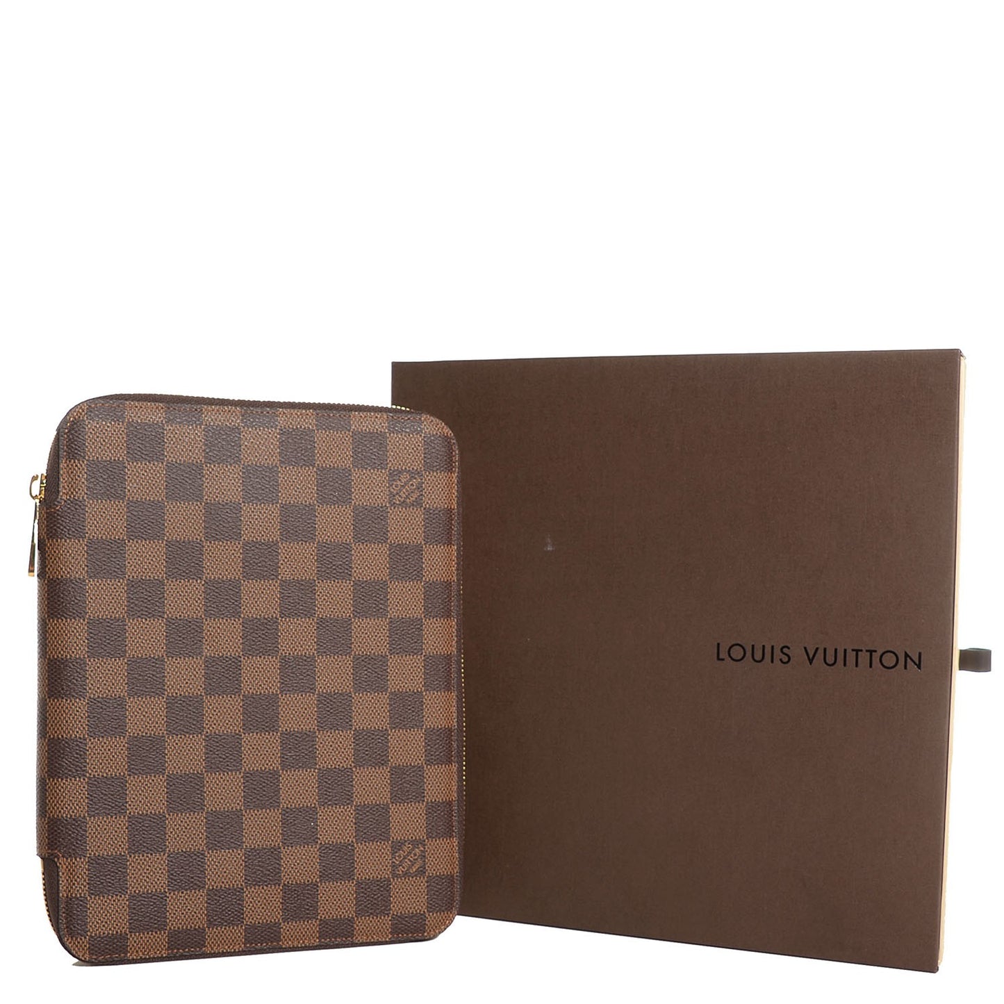 Damier Ebene Travel Agenda Organizer