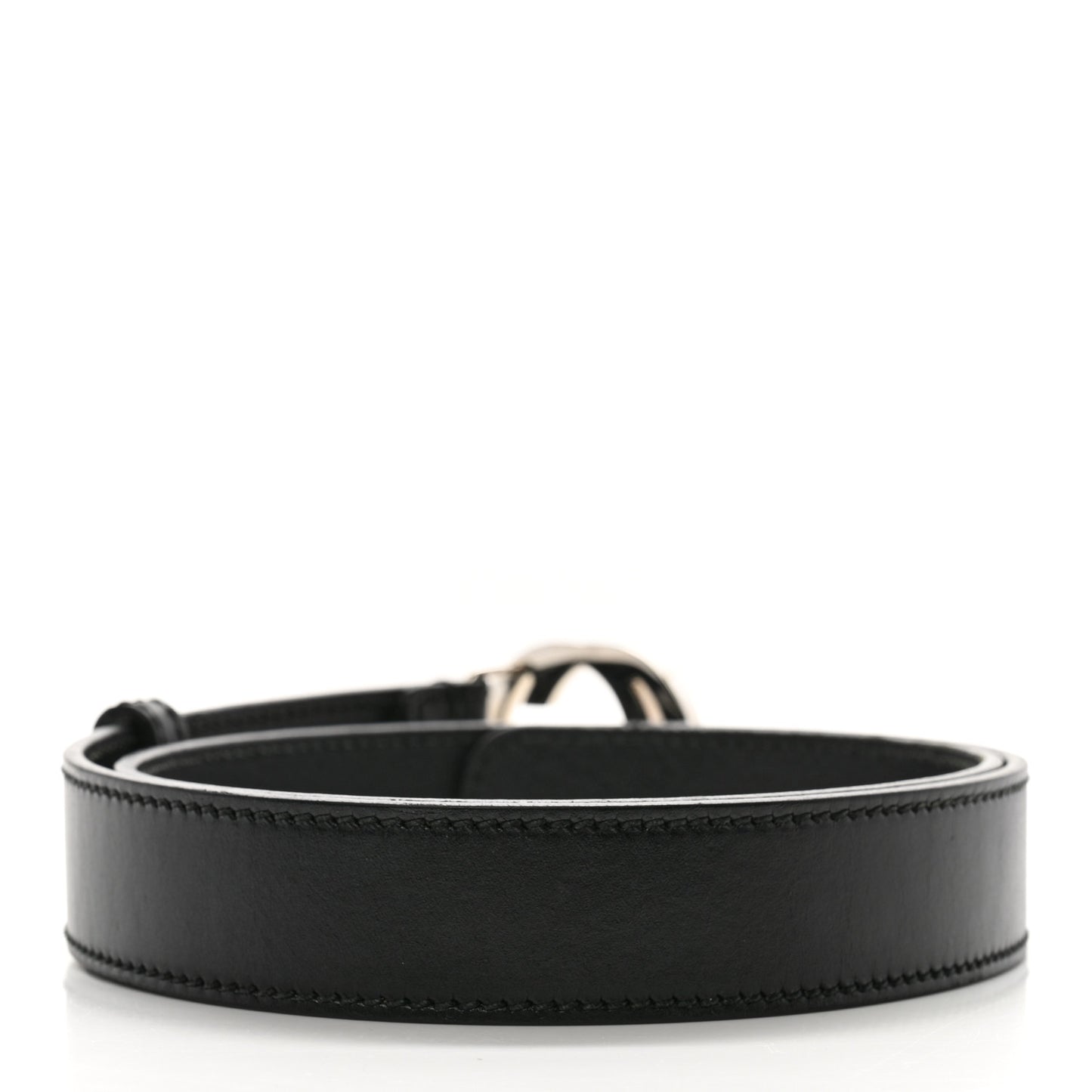 Calfskin Interlocking G Belt 80 32 Black