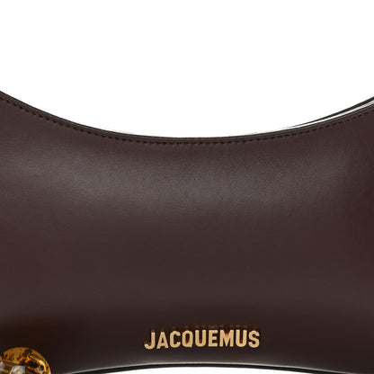 Jacquemus Smooth Calfskin Le Bisou Perle Medium Brown 7 of 9