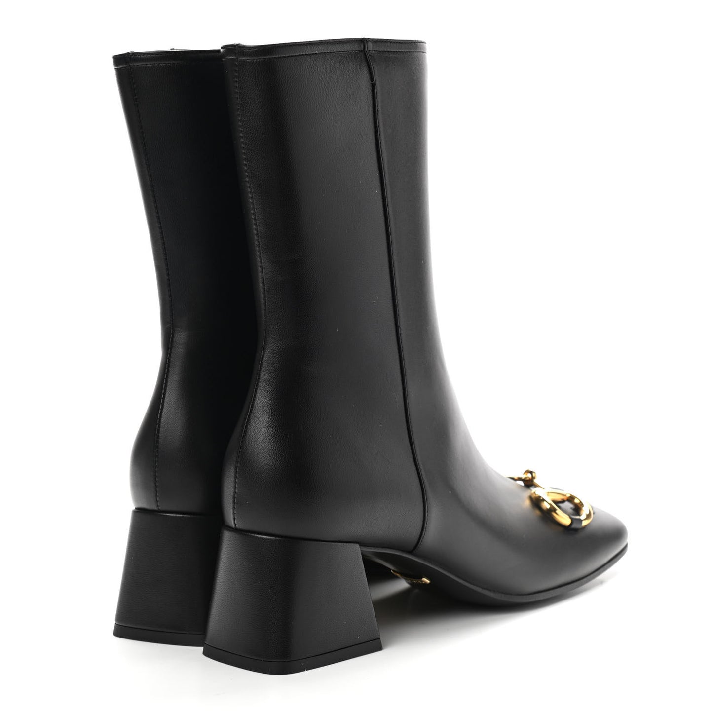 Nappa Charlotte Horsebit 55mm Ankle Boots 39 Black
