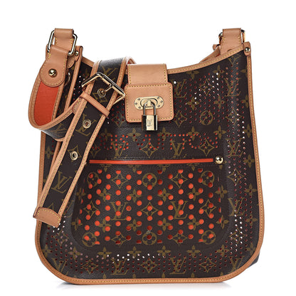 Louis Vuitton Monogram Perforated Musette Orange 1 of 9