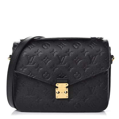 Louis Vuitton Empreinte Pochette Metis Black 1 of 9