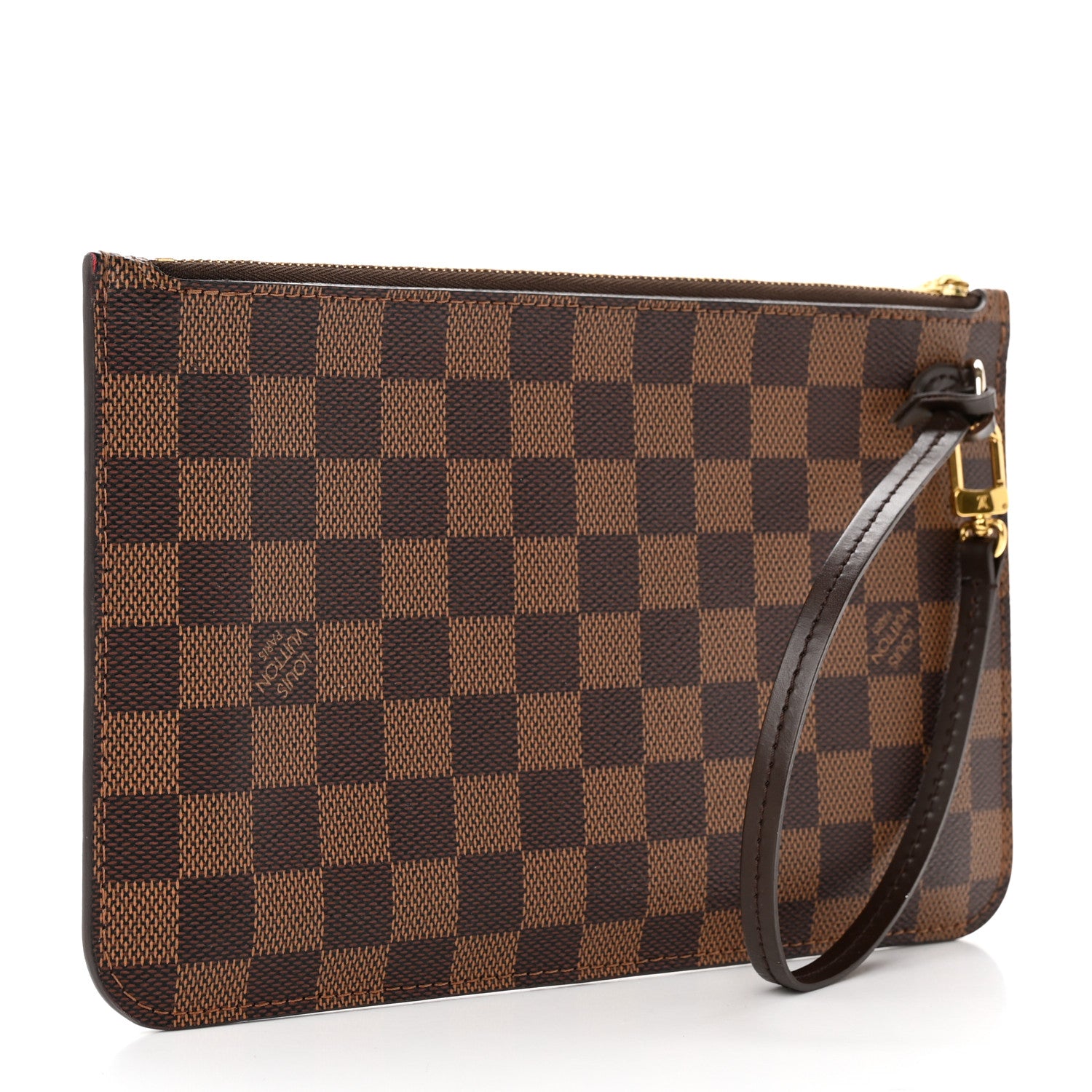 Louis Vuitton Damier Ebene Neverfull MM GM Pochette 3 of 10