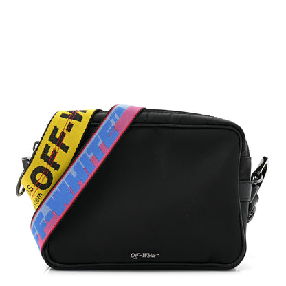 Off-White Nylon Logo Print Crossbody Bag Black 1 of 9