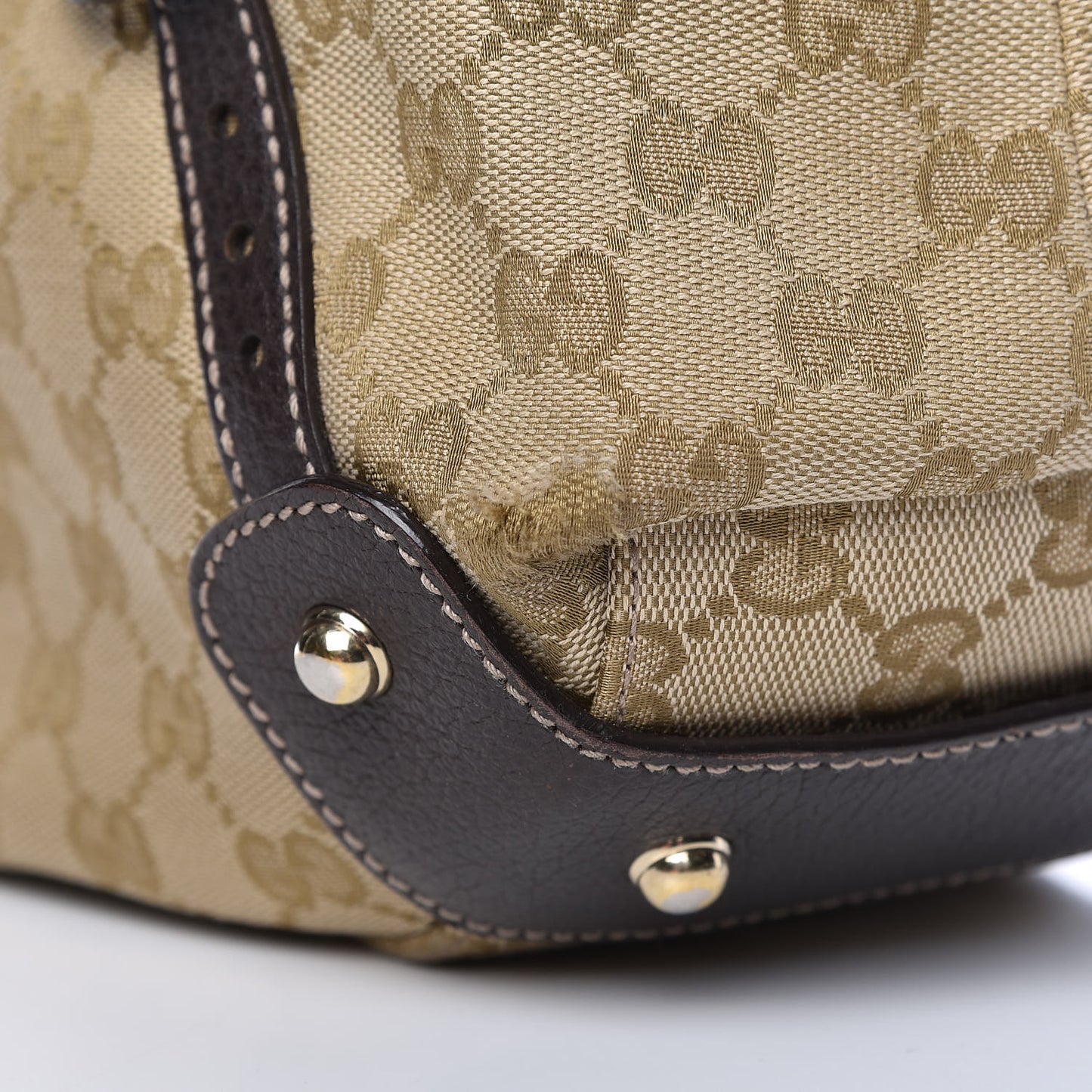 Monogram Small Pelham Shoulder Bag Dark Brown